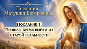 ✨ Послание Матушки Богородицы - о пробуждении человека и возвращении к своей истинной силе