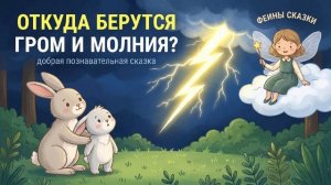 Сказка на ночь/ аудиосказка на ночь/ Познавательная сказка для малышей /Откуда берутся гром и молния