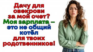 Моя зарплата — это не общий котёл для твоей родни!| Истории из жизни | Женские истории |Аудиорассказ
