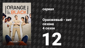 Оранжевый — хит сезона 4 сезон 12 серия «Животные» (сериал, 2016)