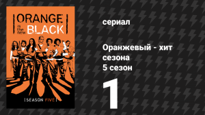 Оранжевый — хит сезона 5 сезон 1 серия «Страх упустить бунт» (сериал, 2017)