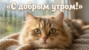 С добрым утром. Шикарная музыкальная открытка.