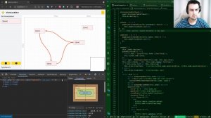 Разработка редактора схем, live-coding, день четыре