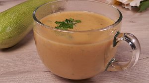 Нежный крем-суп из кабачков! Секретный ингредиент согреет в любой день.
