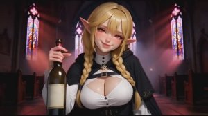 {18+}  Darker Than Dark - Пьяная Эльфийка (Fantasy)