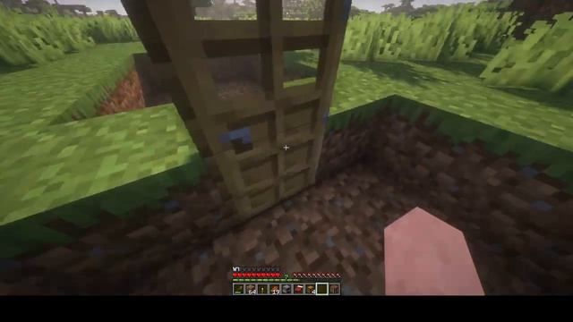 Стартовый дом для выживания в Minecraft — первый день, база 1-го уровня — пошаговое руководство.