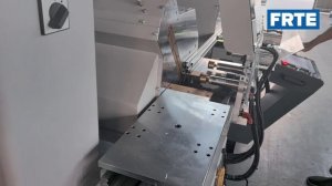 Двухголовая пила для резки алюминиевых профилей под произвольным углом LRZ2-CNC-500-4200