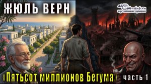 Жюль Верн «Пятьсот миллионов Бегума» (часть 1)