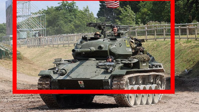 Лёгкий — не значит слабый: американский танк M24 Chaffee