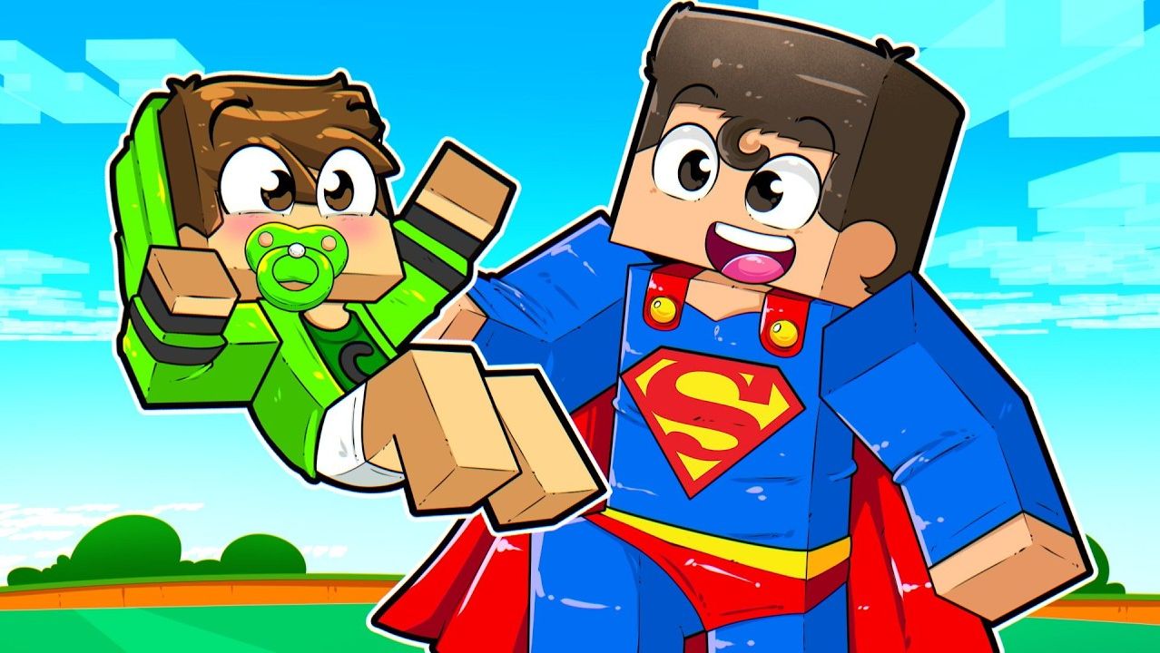 МЕНЯ УСЫНОВИЛА СЕМЬЯ СУПЕРГЕРОЕВ в Minecraft!