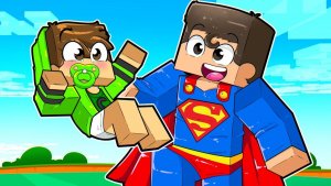 МЕНЯ УСЫНОВИЛА СЕМЬЯ СУПЕРГЕРОЕВ в Minecraft!