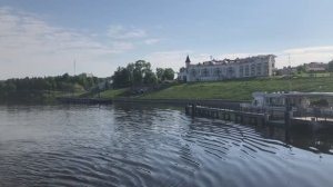 Подходим к Угличу на т/х МАКСИМ ЛИТВИНОВ