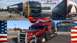 😂БОЛТОЛОГИ? СЮДА )😂 Euro Truck Simulator 2 VS American Truck Simulator 😂