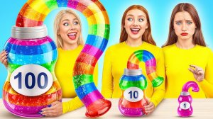 1, 10 или 100 Слоев Еды Челлендж # Фантастические Кухонные Рецепты от Multi DO Joy