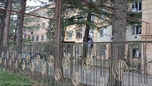 Прогулка по Рустави 26.02.2026 (Руставский Политехнический Техникум вблизи)