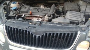 Работа мотора Skoda Yeti 1.4 tsi