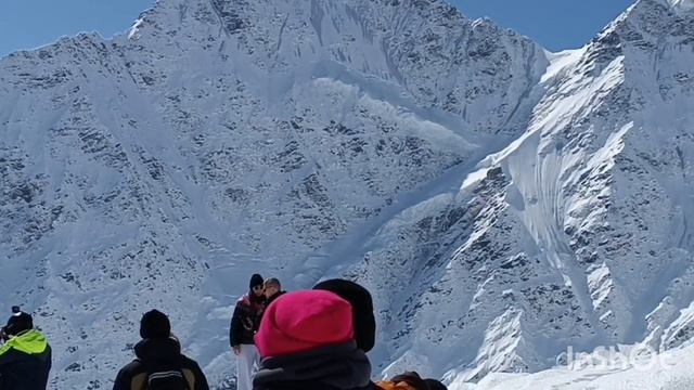 Приэльбрусье горная вершина Чегет