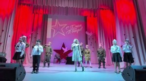 Театральная постановка к 9 мая совместно с вокальным коллективом «Мечтатели»