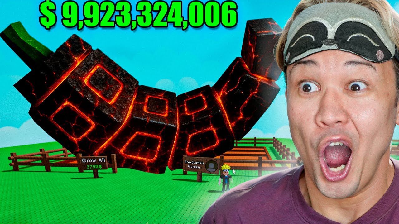 ВЫРАСТИЛ САМЫЙ ДОРОГОЙ УРОЖАЙ В ВЫРАСТИ САД ROBLOX | Grow a Garden смотреть онлайн
