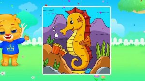Детский развивающий мультфильм, пазлы, головоломка.