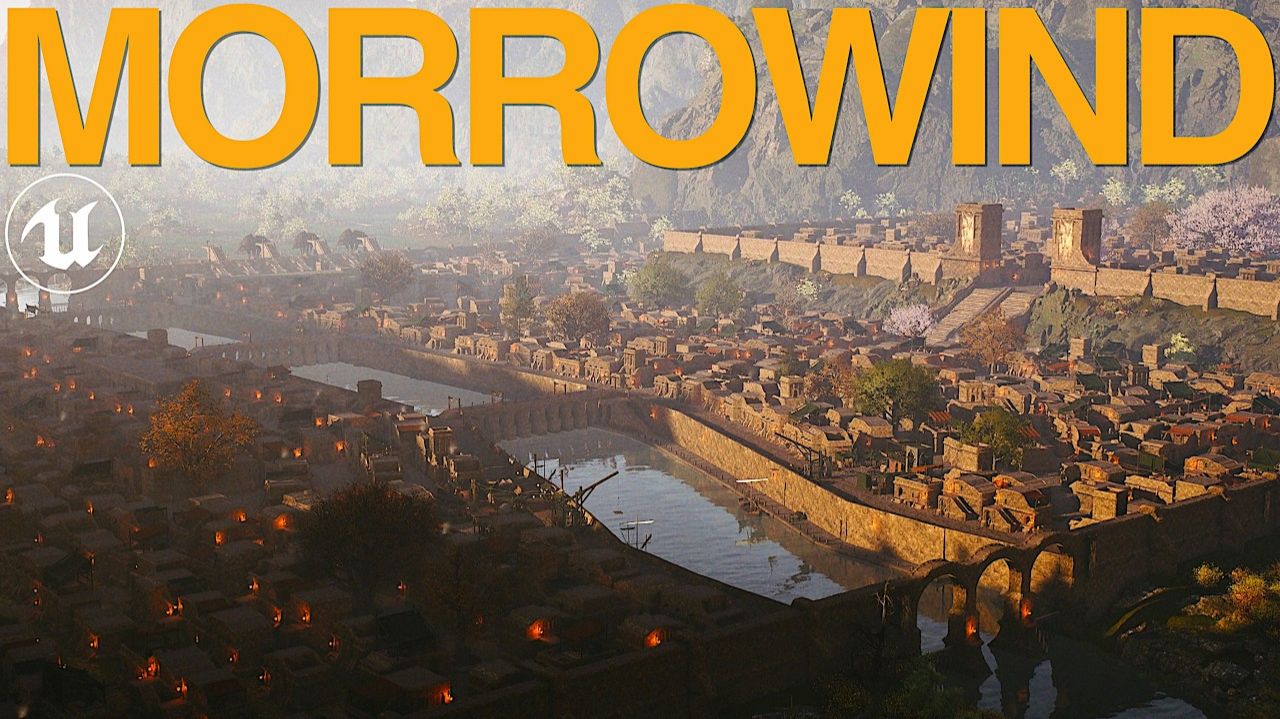 Балмора - Morrowind на Unreal Engine 5 смотреть онлайн