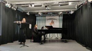 Иван Соколов, Соната для флейты и фортепиано c moll, 1 часть