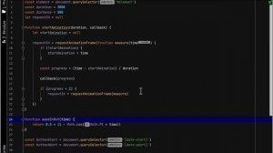 JavaScript - анимация. Метод requestAnimationFrame. Прошу помощь «зала» или вопрос знатокам.