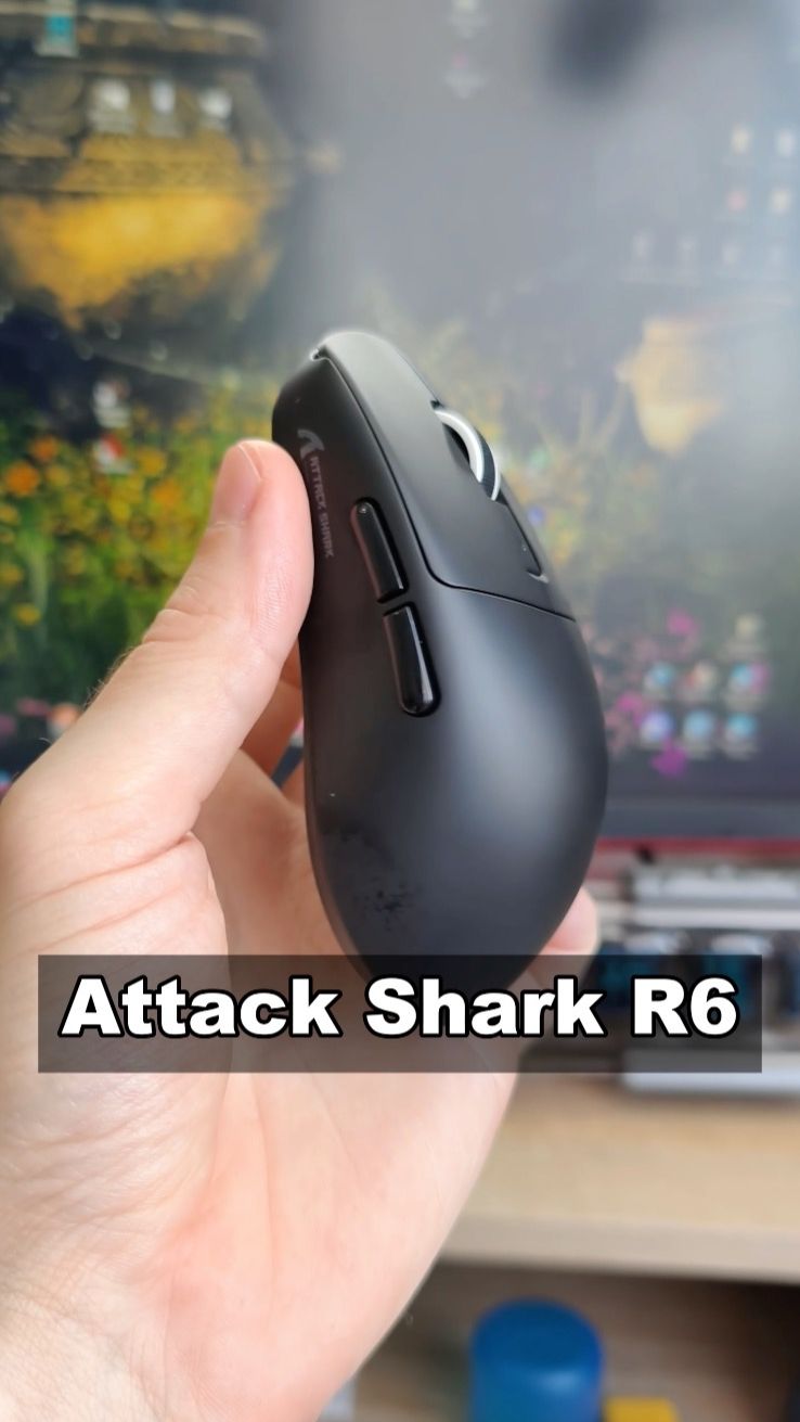 ATTACK SHARK R6 | ИГРОВАЯ МЫШЬ | GAMING MOUSE | ОБЗОР смотреть онлайн