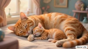 Рыжий котенок отказывается чистить зубы, пока мама-кошка не отведет ее к стоматологу 😿🪥🦷