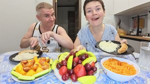Мукбанг РЕМОНТ раздора! МУЖ ДОЛЖЕН всё сделать САМ или СКУПОЙ платит дважды?! Семейный ужин Россия