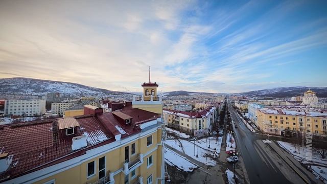 Пролетка по Магадану.