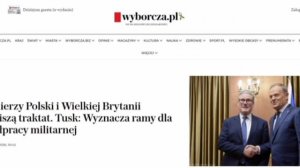 🇵🇱🇬🇧🇷🇺 Польша и Британия сегодня подпишут оборонное соглашение против России, — Gazeta Wyborcz