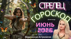 Стрелец - гороскоп на Июнь 2026 года. От Юлии Капур