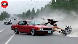 108 шокирующих моментов автокатастроф 2025 года# неосторожное вождение попало на камеру