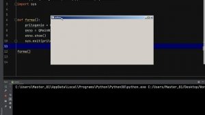 PyQt5+Designer. (вариант 2) - основа.