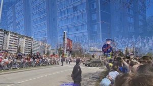 Parade May 9, 2022. Verkhnyaya Pyshma