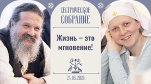Вопреки всему поблагодари Бога. Сестрическое собрание с о. Андреем Лемешонком 24.05.2026