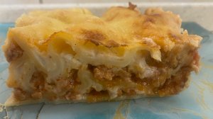 Лазанья с фаршем в духовке