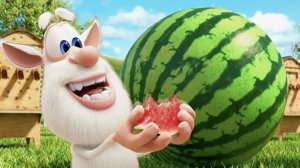 Буба - Буба и АРБУЗ Мультфильм игра для детей ГОВОРЯЩИЙ БУБА Booba