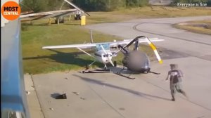 135 шокирующих моментов авиакатастроф и автокатастроф, в которые вы не поверите, были сняты на камер