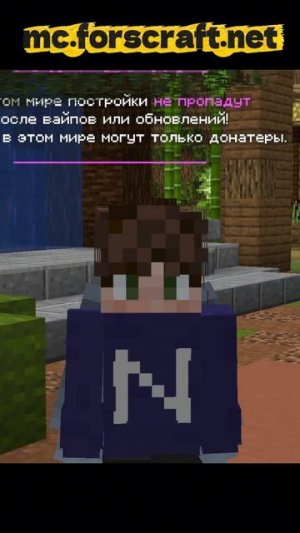 Заходи на MC.FORSCRAFT.NET