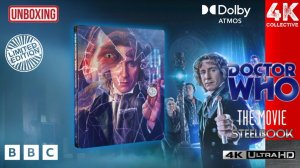 Распаковка Steelbook с фильмом «Доктор Кто» в формате 4K UltraHD Blu-Ray ограниченной серии