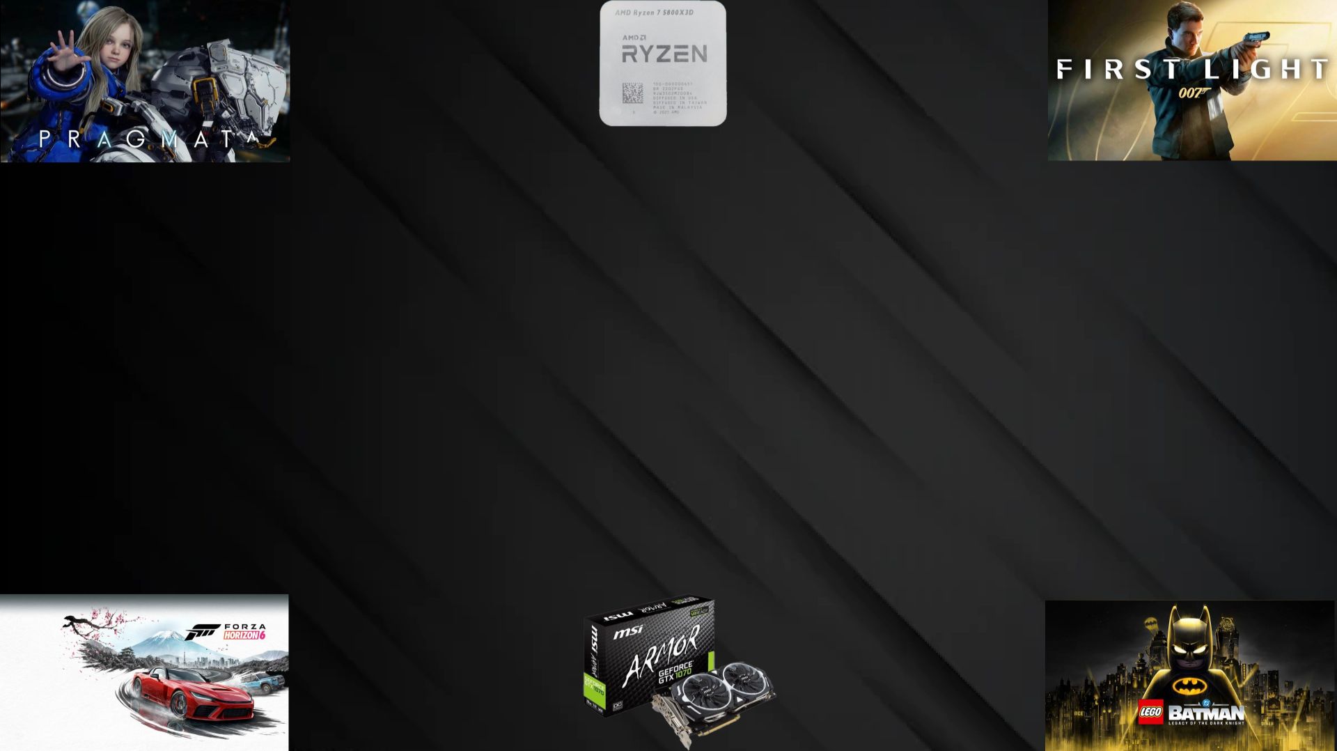 Forza Horizon 6/Lego Batman: Legacy of the Dark Knight/Pragmata/007 First Light/R7 5800X3D/GTX 1070 смотреть онлайн