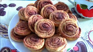 Ароматное и очень вкусное творожное печенье завитки с корицей.