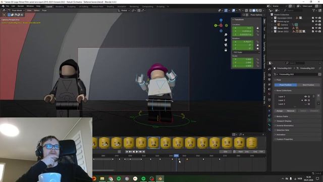 Воссоздание оркестра Калуш – Стефания из LEGO с помощью Blender 3D.