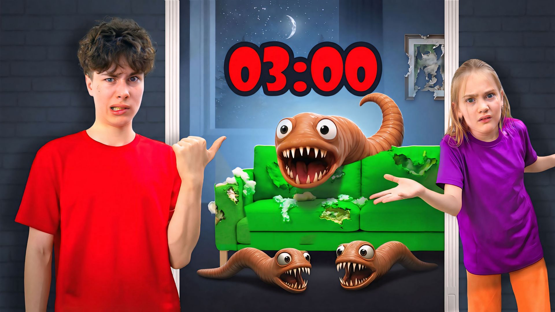 НИКОГДА НЕ ИЩИ HUNGRY WORM из ROBLOX в 3:00 ночи в реальной жизни ! смотреть онлайн