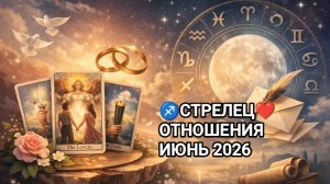 ♐ СТРЕЛЕЦ ❤️ ОТНОШЕНИЯ ИЮНЬ 2026