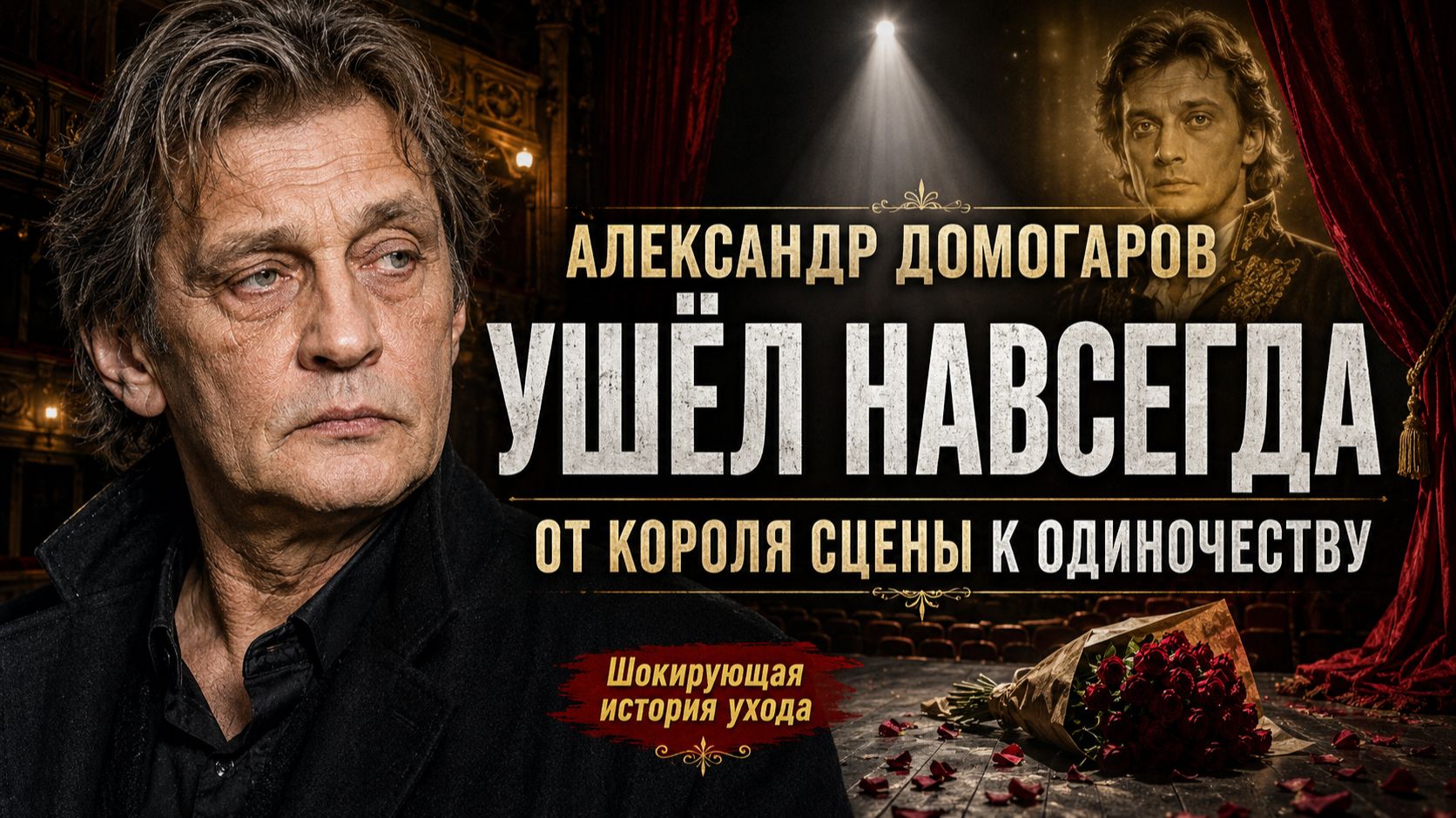 Александр Домогаров Ушёл Навсегда: От Короля Сцены к Полному Одиночеству! Шокирующая История Ухода