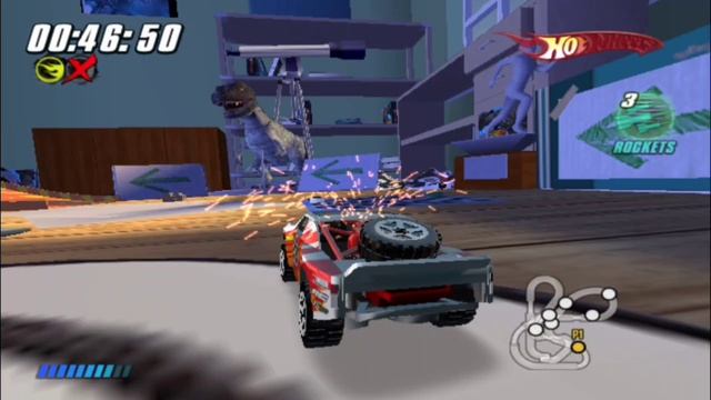 Hot Wheels: Beat That! Bedroom: Rampage: Floorboard Frenzy (Easy) смотреть онлайн