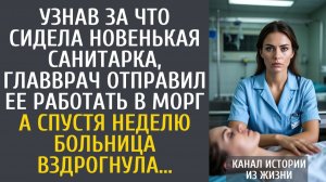 истории из жизни Узнав за что сидела новенькая санитарка, главврач отправил ее работать в морг…